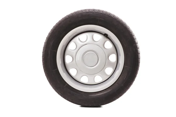 Studio shot of a car tire — Stock Photo, Image