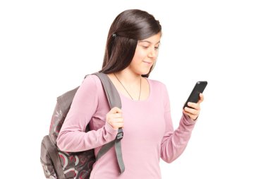 Cep telefonunu arıyorum kız öğrenci