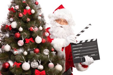 Noel Baba bir film Klaket holding