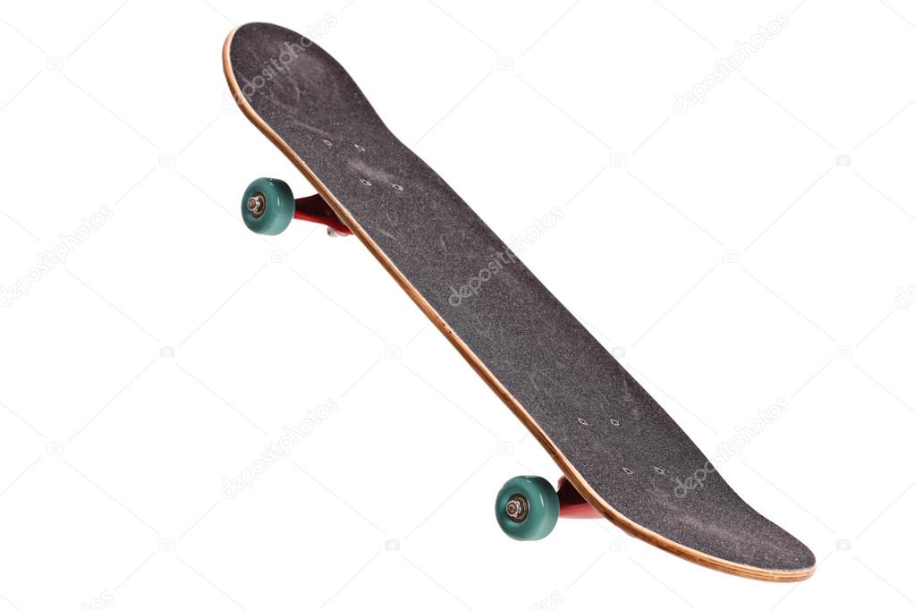 Skateboard isolated on white background