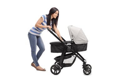 genç annenin bebeği ile oynama 