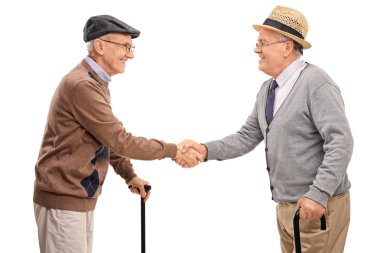 El sıkışan iki üst düzey beyler 