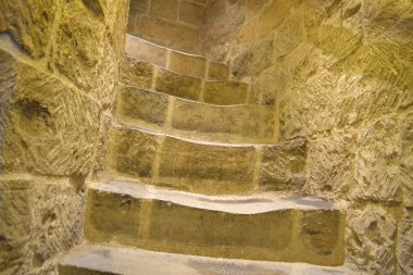 Kuleye çıkan merdivenler