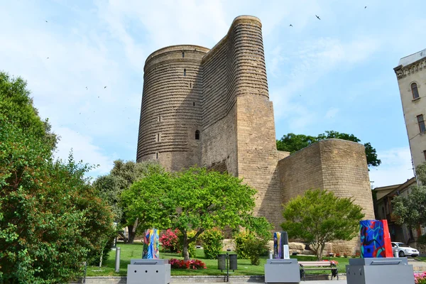 Maidentower in Bakoe — Stockfoto