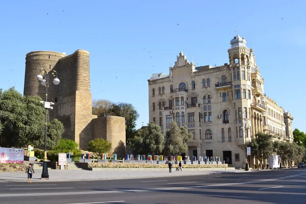 Maidentower 在巴库 — 图库照片