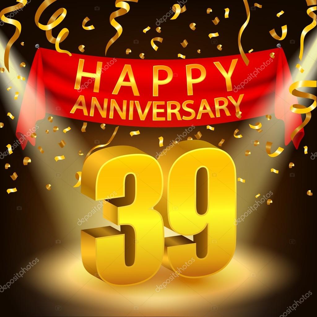 Happy 39th Anniversary celebration with 