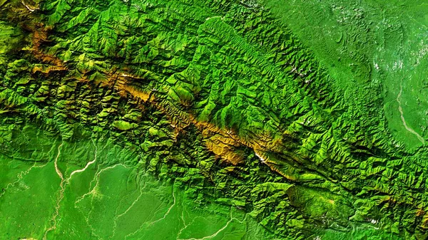 Papua Endonezya 'nın 4K Mandala Dağı Yüksek Çözünürlüklü Sınır Tanımayan Uydu Görüntüsü, Geniş Ekran 4K Çözünürlük
