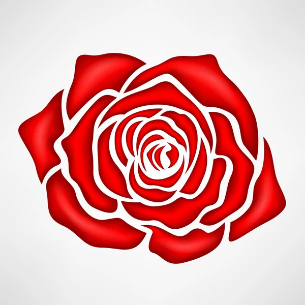 clipart rød rose - photo #42