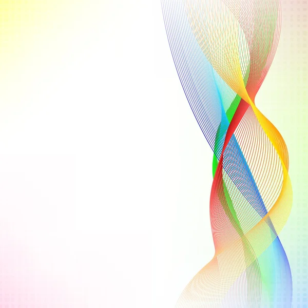 Абстрактний фон кольорової суміші хвилі — стоковий вектор