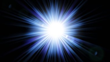 Karanlık Arkaplan ve Vektör Resimlerinde Geleceğin Parlak Işığı Efekti