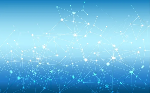 Geometrik molekül arka plan