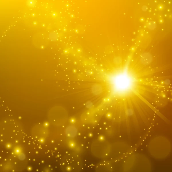 エレガントな金の輝きを抽象的な背景 — ストックベクタ