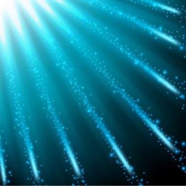 Mavi gökyüzü arka plandan düşen köpüklü