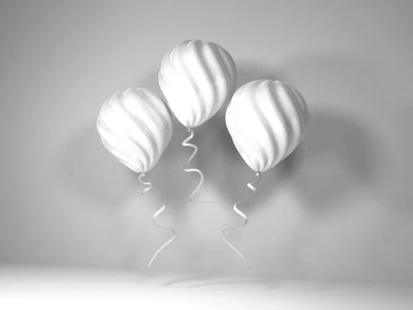 Realistic Balloon Mockup Template — Stock Photo, Image