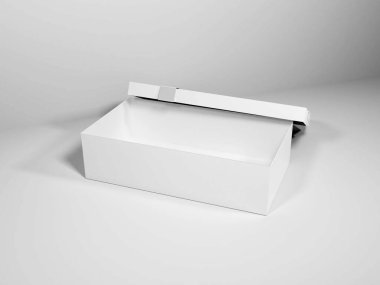 Mockup Sahne Şablonu ile Noel Hediye Kutusu