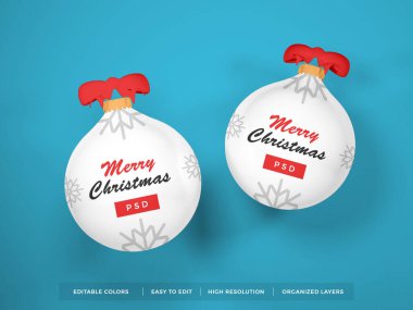 Noel Bauble Balosu Sahnesi