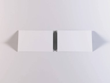 Gerçekçi İş Kartı Model Şablonu