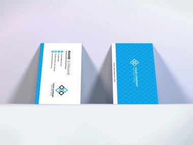 Gerçekçi İş Kartı Model Şablonu