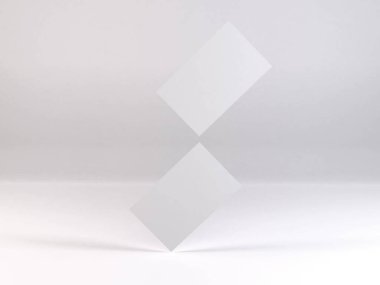 Gerçekçi İş Kartı Model Şablonu