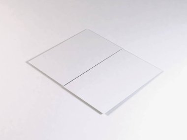 Gerçekçi İş Kartı Model Şablonu