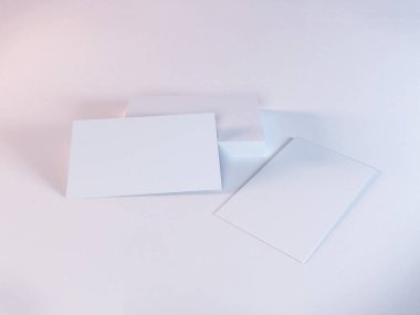 Gerçekçi İş Kartı Model Şablonu