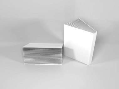 Gerçekçi Kitap Kapağı Model Şablonu