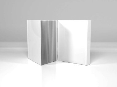 Gerçekçi Kitap Kapağı Model Şablonu