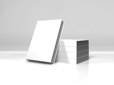 Gerçekçi Kitap Kapağı Model Şablonu