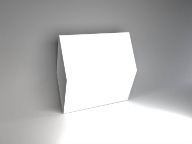 Gerçekçi A4 Broşür Model Şablonu PSD