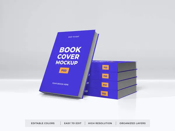 Realistische Buchcover Attrappe — Stockfoto