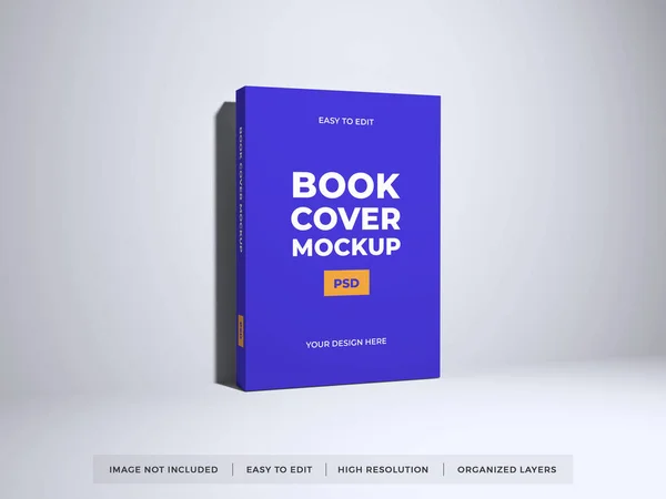 Realistische Buchcover Attrappe — Stockfoto