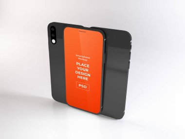 Gerçekçi Akıllı Telefon Model Şablonu