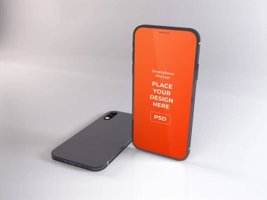 Gerçekçi Akıllı Telefon Model Şablonu