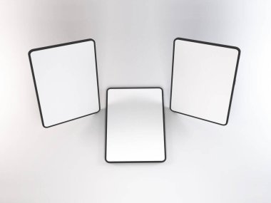Gerçekçi Tablet Aygıt Model Şablonu Sahnesi