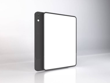 Gerçekçi Tablet Aygıt Model Şablonu Sahnesi