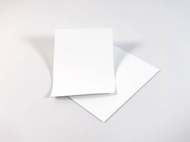 Gerçekçi A4 Modelleme Şablonu