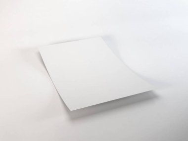 Gerçekçi A4 Modelleme Şablonu