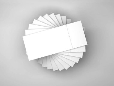 Gerçekçi Olay Bilet Model Sahnesi