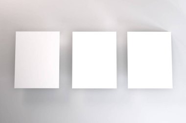 Gerçekçi Harf Boyutlu Müfredat Vitae Kağıt Model Şablonu