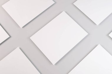 Gerçekçi Harf Boyutlu Müfredat Vitae Kağıt Model Şablonu