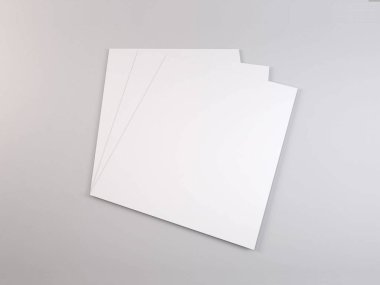 Gerçekçi Harf Boyutlu Müfredat Vitae Kağıt Model Şablonu