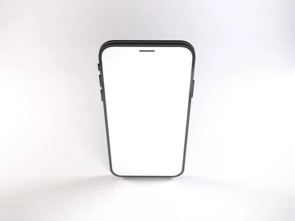 Gerçekçi Akıllı Telefon Model Şablonu — Stok fotoğraf