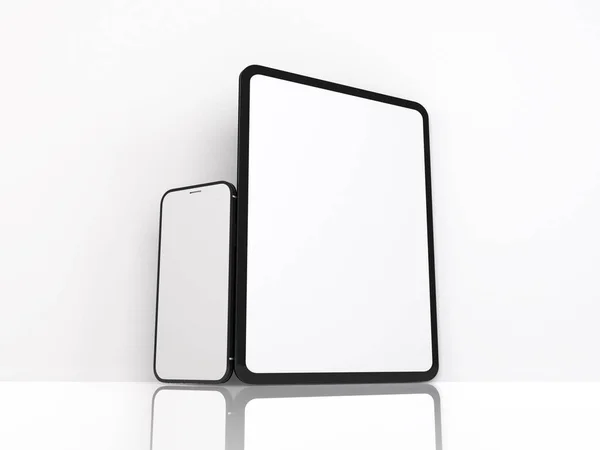 Gerçekçi Akıllı Telefon ve Tablet Model Şablonu