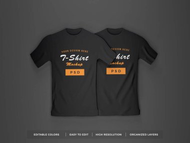 İzole Arkaplan Üzerine Gerçekçi Tişört 3B Görüntü Sahnesi