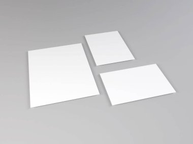 Gerçekçi Düğün Davetiyesi 3D Görüntü İzole Arkaplan Sahnesi