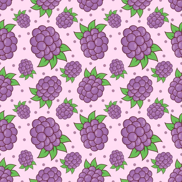 Böğürtlenler Meyvesiz Şekilsiz Şekil Vektör Çizimi