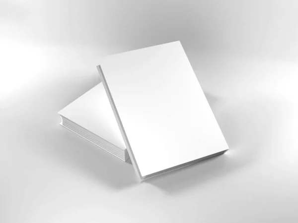 Kitap Kapağı 3D Görüntü İzole Arkaplan Sahnesi