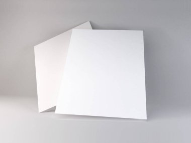 Gerçekçi Harfler Boyutlandırılmış Müfredat Vitae Kağıt 3B Görüntü İzole Arkaplan Sahnesi