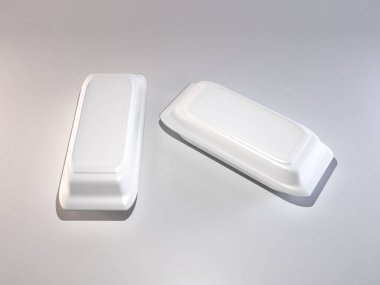 Gıda Kutusu Paketleme 3 boyutlu Görüntü İzole Arkaplan Sahnesi