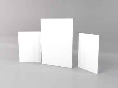 Gerçekçi Düğün Davetiyesi 3D Görüntü İzole Arkaplan Sahnesi